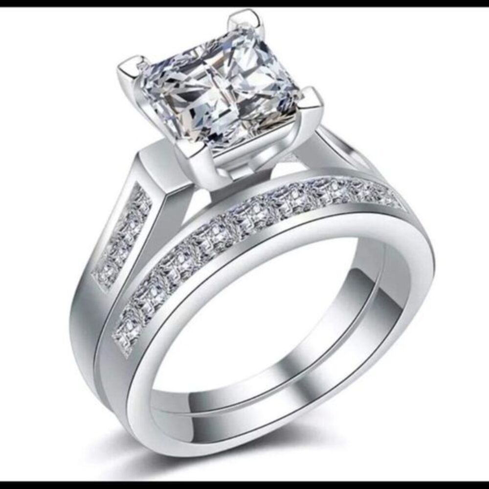 925 wedding ring - Picture 6 of 12